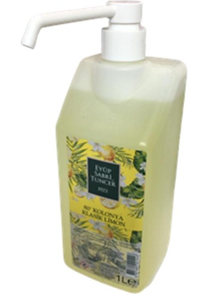 Eyüp Sabri Tuncer 1lt Pet Pompalı Limon Kolonyası
