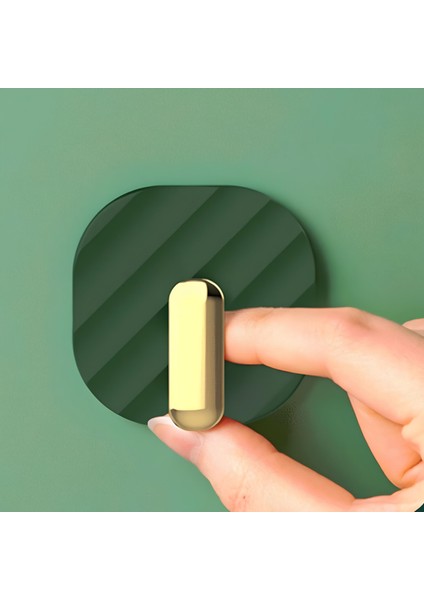 2li Yapışkanlı Retro Askılık Dolap Kapak Kulpu Yeşil modelleri