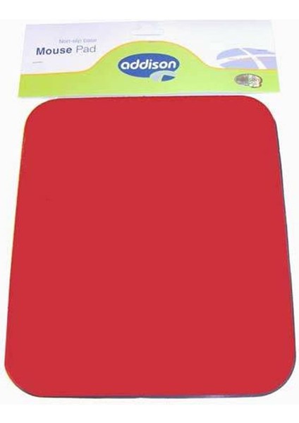 Addison 300141 Kırmızı Mouse Pad 22 cm x 18 cm