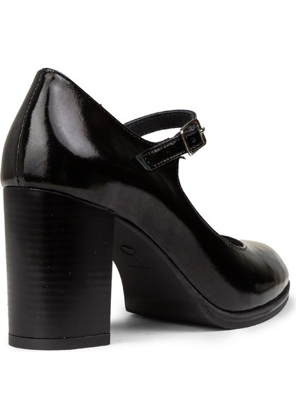 Kadın Hakiki Rugan Siyah Mary Jane Günlük Ayakkabı - A2146ZSYHC03 fiyatları
