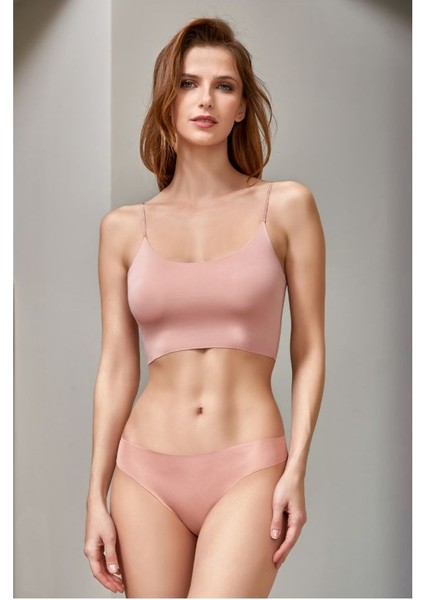 Berrak 3'lü Lazer Kesim Kadın Külot