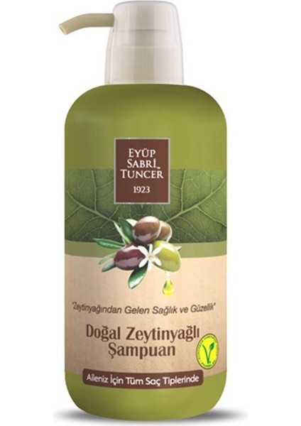 Eyüp Sabri Tuncer 600ML Şampuan Doğal Zeytinyağlı Pet Şişe
