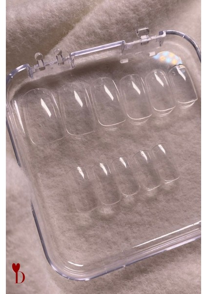 100'LÜ Küt Şeffaf Takma Tırnak Set fiyatları