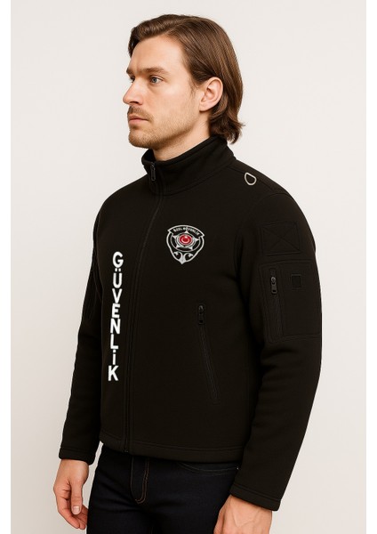 Kışlık Erkek Nakış Işlemeli 5 Cepli Önden Yazılı Özel Güvenlik Poları fiyatları