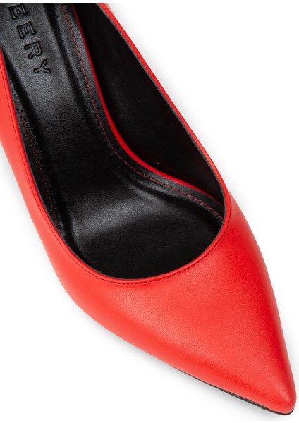 Kadın Nar Çiçeği Renk Stiletto Topuklu Ayakkabı - P4539ZNACM01 fırsatları