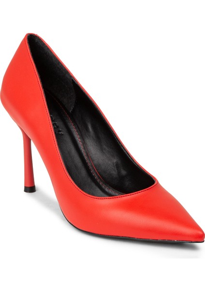 Kadın Nar Çiçeği Renk Stiletto Topuklu Ayakkabı - P4539ZNACM01 indirimleri