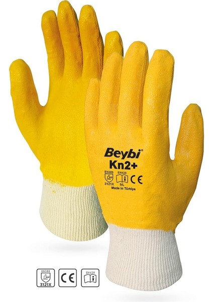 Beybi Nitril Pmk Kn2+Plus Eldiven 10 Beden 12LI Paket