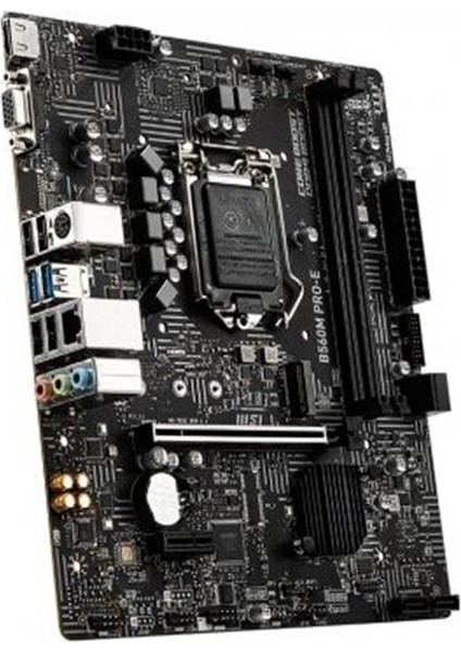 Msı B560M Pro-E Soket 1200 Ddr4 4800 (Oc) Pcı-E Gen 4 ,m.2 Usb3.2 1x 1g Lan Matx Anakart fiyatları
