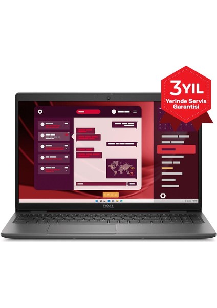 Dell Latitude 3550 I7-1355U 16GB 512GB 2gb MX570A 15.6 XCTOL355015EMEA-VGA-V2 Fhd Ubuntu Notebook