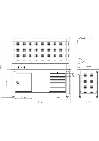 Plus Çalışma Tezgahı Se.36.17.34 fırsatları