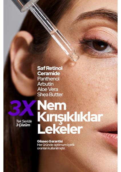 Antiaging %2 Saf Retinol %5 Seramid Katkılı Hücre Onarıcı, Kırışıklıklara Karşıt & Cilt Onarıcı Bakım Yüz Bakım Serumu 30 ml fiyatları