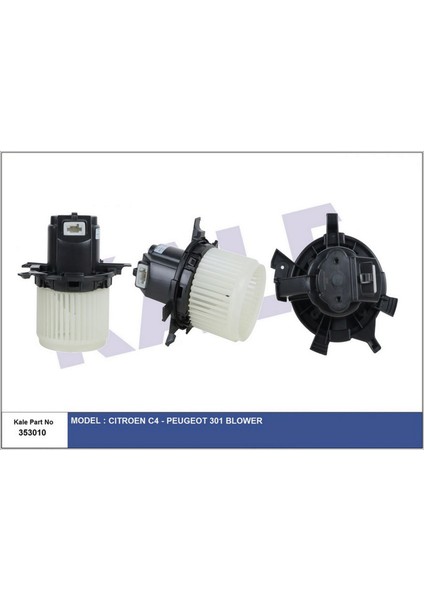 Mtxdpn Kalorifer Motoru [ Citroen C4, Peugeot 301 Blower ]
