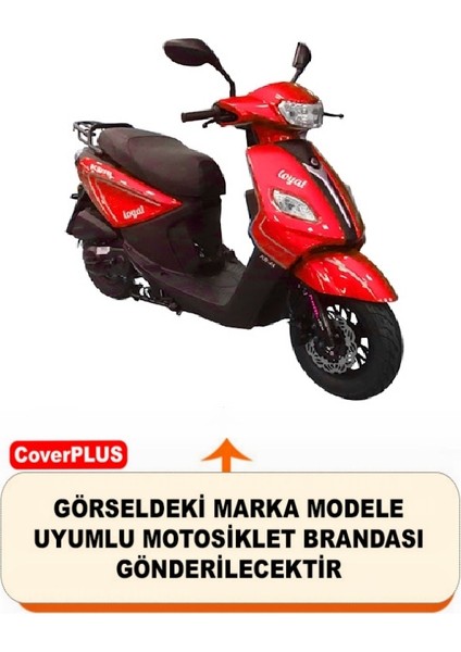 Kral Motor Kr-44 Loyal 50 Motor Brandası Siyah Arka Çanta Uyumlu Motorsiket Brandası Motor Örtüsü Çadır Su Geçirmez Motosiklet Kılıfı Motor Brandası fiyatları