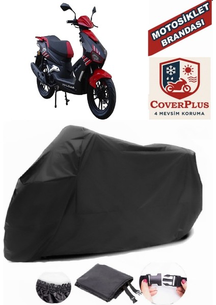 Apachi Xrs Motor Brandası Siyah Motorsiket Brandası Motor Örtüsü Çadır Su Geçirmez Motosiklet Kılıfı Motor Brandası