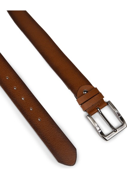 Hakiki Deri Taba Rengi Erkek Kemer - TB002MTBAW01 fiyatları