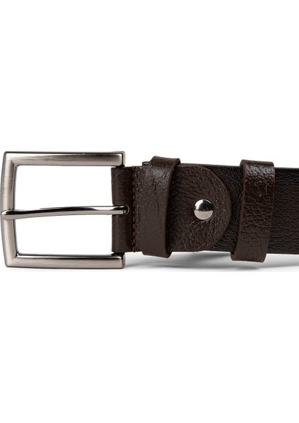 Hakiki Deri Kahverengi Erkek Kemer - TB002MKHVW01 modelleri