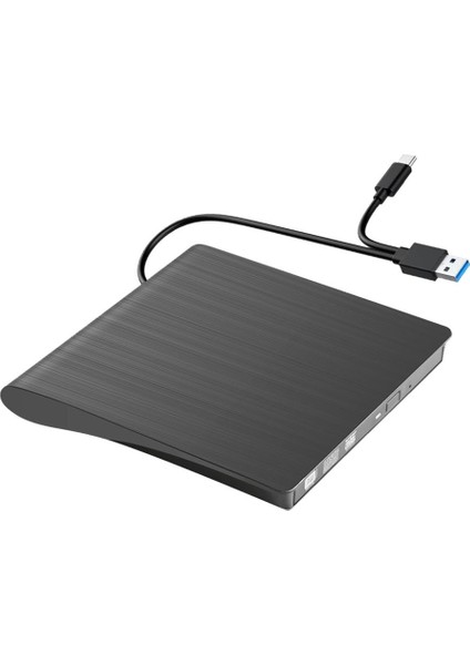 Elba Dvdwrt Harici Dvdrw Slim, Siyah DVD Yazıcı Writer