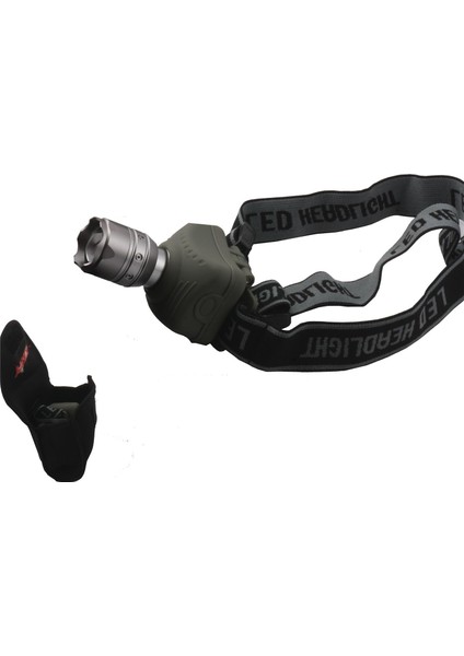 Polıce PC-1803 El Kafa Feneri ( 3 Adet Ince Pille Çalışır)