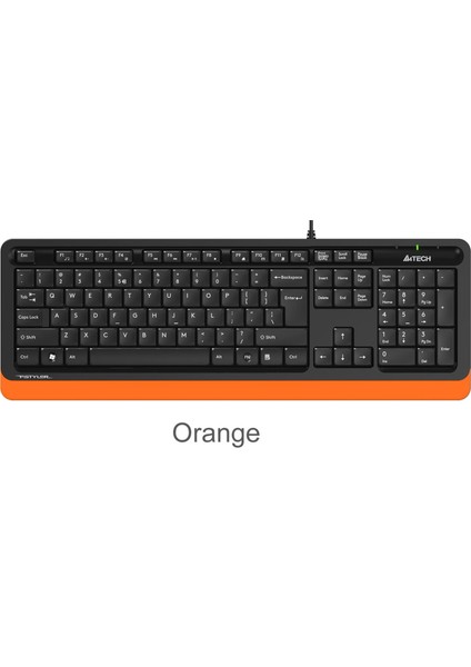 A4 Tech FK10 Q USB Fsytyler Turuncu Tr Fn-Mmedya Klavye fiyatları