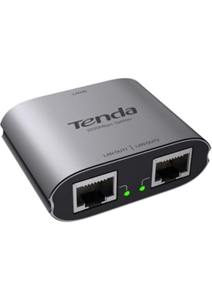 Tenda SG103M 1 Giriş 2 Çıkış 10-100-1000 Mbps Ethernet Splitter