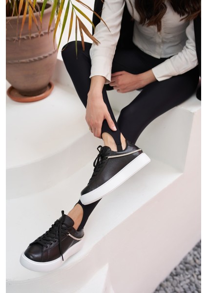 Polinas Kadin Camel Taş Detay Gercek Deri Suet Sneaker indirimleri