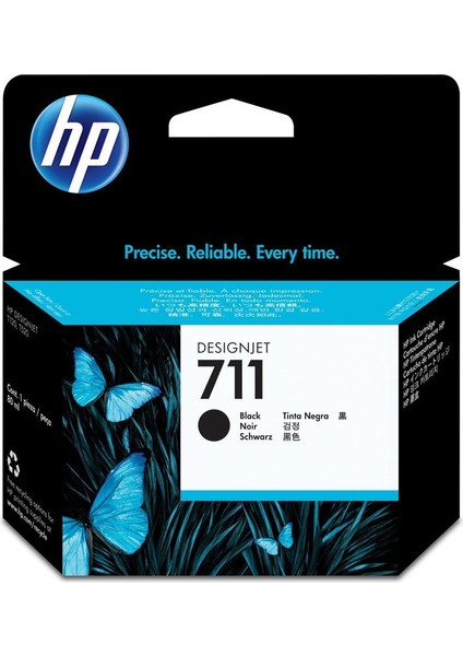 Hp CZ133A 711 Black Siyah 80ML Plotter Kartuşu