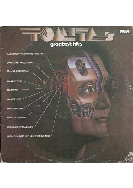 Tomita – Tomita's Greatest Hits Lp