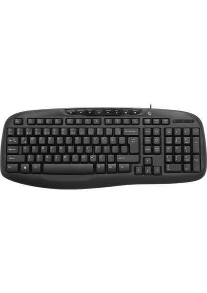 Frisby Kablolu FK-4820QU Q-Türkçe Multimedya Klavye