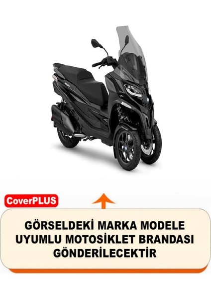 Piaggio Mp3 400 Motor Brandası Gri Arka Çanta Uyumlu Motorsiket Brandası Motor Örtüsü Çadır Su Geçirmez Motosiklet Kılıfı Motor Brandası fiyatları