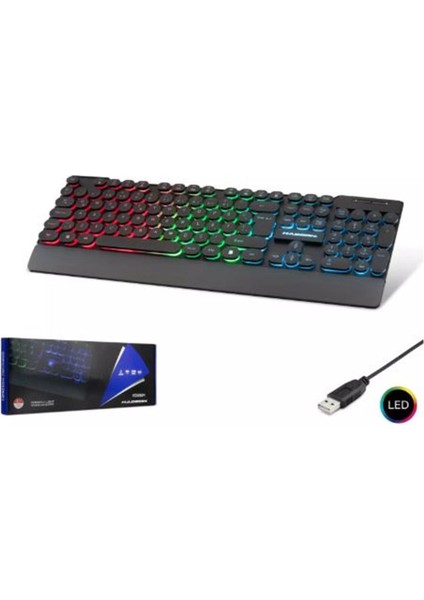 Hadron HDX2604 Oyun Klavye Ledli Kablolu Q