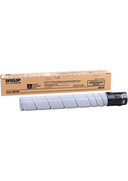 Develop TN-324K Black Siyah Orjinal Fotokopi Toneri Ineo +258-308-368 28.000 Sayfa
