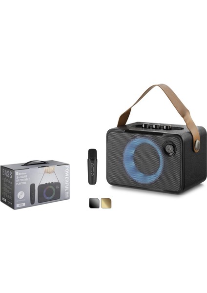 Hadron M86 Bluetooth Karaoke Mikrofonlu Speaker