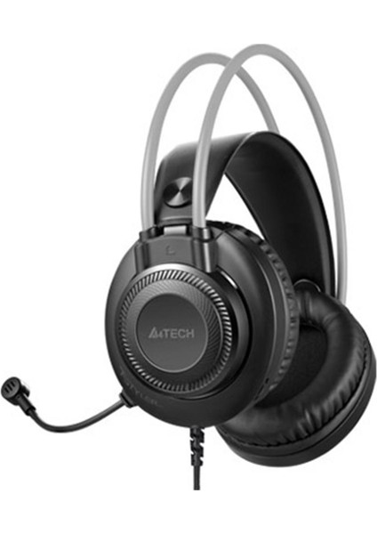 A4 Tech FH-200U Kablolu Gri USB Mikrofonlu Kulaklık