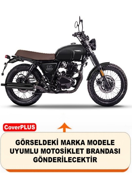 Brixton Cromwell 125 Motor Brandası Siyah Motorsiket Brandası Motor Örtüsü Çadır Su Geçirmez Motosiklet Kılıfı Motor Brandası fiyatları