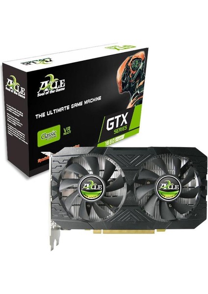 Axle Geforce GTX1660 Super Ver.1.12 AX-GTX1660S 6gb Gddr6 192BIT DX12 Gaming (Oyuncu) Ekran Kartı