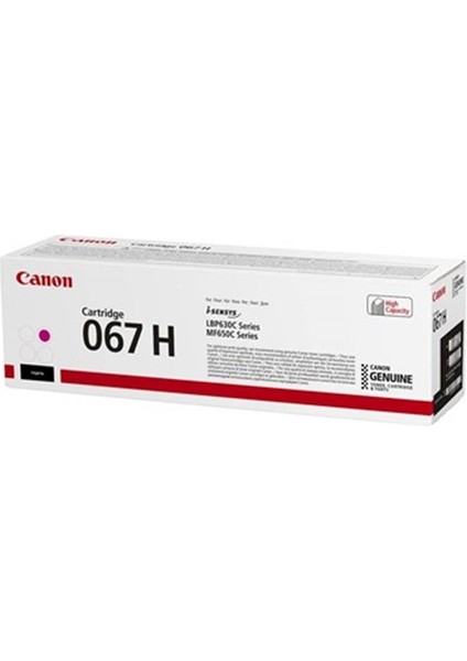 Canon CRG-067H M Yüksek Kapasiteli Magenta Kırmızı Toner MF65X