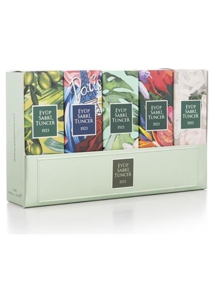 Eyüp Sabri Tuncer Set-3 16ML 5li Cam Şişe Sprey Kolonya (Ç.limonu-Amber-B. Mandalina-Okyanus-Tütün)