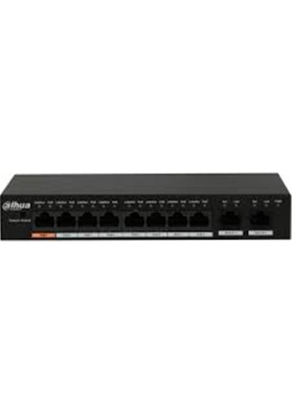 Dahua PFS3010-8ET-65 8 Port Poe 65W 2fe Uplink Switch