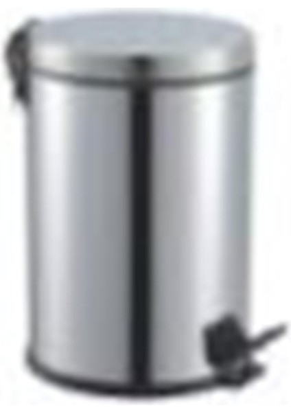 Micro Pedallı Metal Çöp Kovası 8 Lt