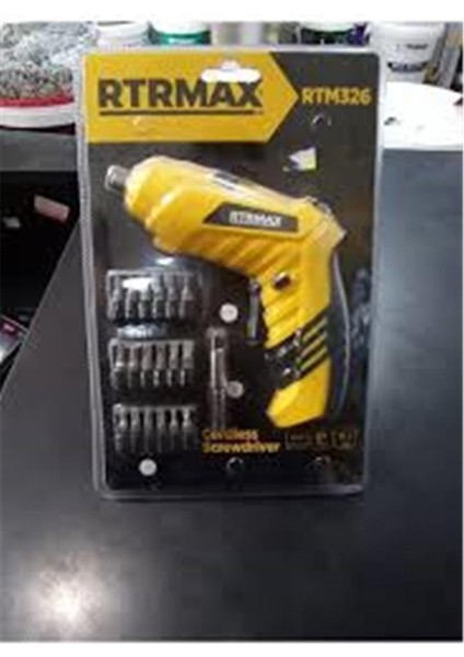 Rtrmax Şarjlı 19 Parça Tornavida Seti RTM-326