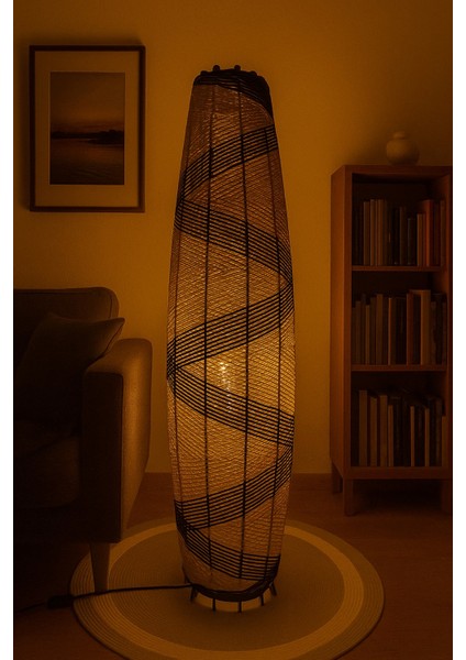 Doğal El Yapımı Lambader Bohem,ahşap,modern,rustik