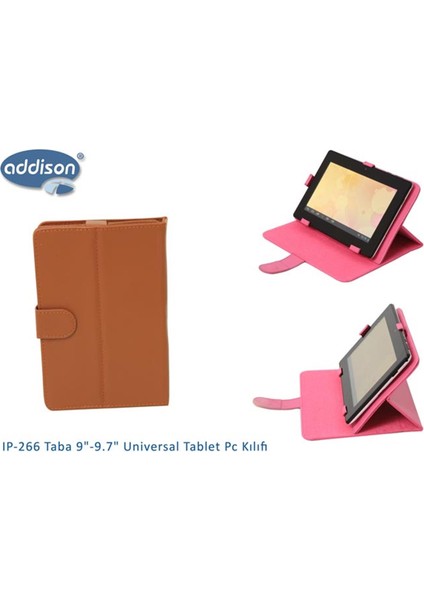 Addison IP-266 Taba 9"-9.7" Universal Tablet Kılıf