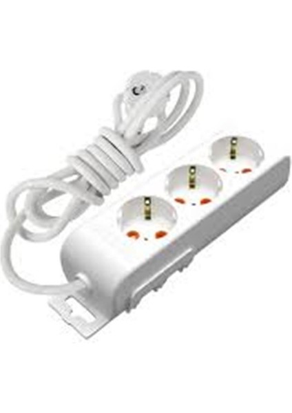 Mutlusan Rı-Tech 3lü Topraklı Grup Priz 5m (001 175 310002 05 00)