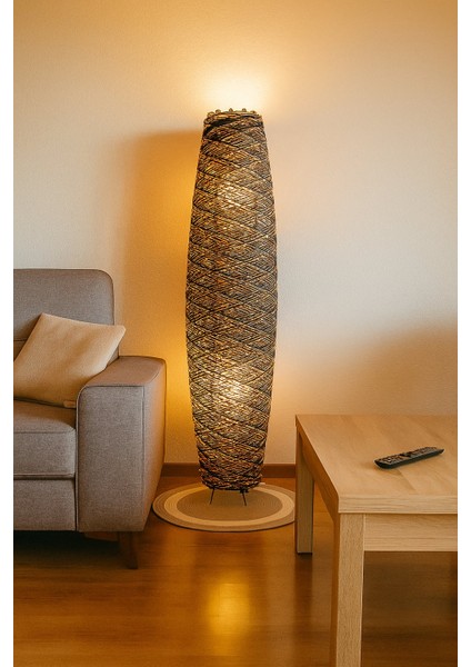 Doğal El Yapımı Lambader Bohem,ahşap,modern,rustik