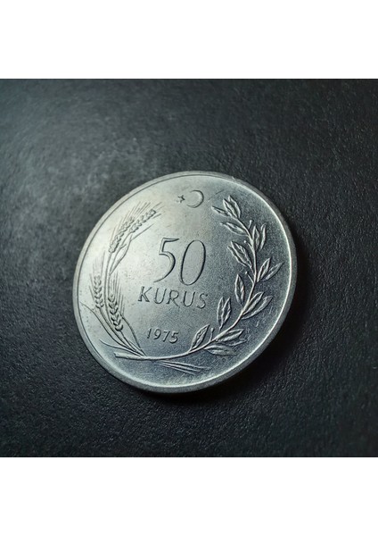 3996368F56BE890D3F 1975 Akmonital 50 Kuruş Ççt+/ça Eski Madeni Para fırsatları