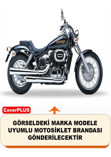 Honda Vt 750 Dc Black Widow Motor Brandası Gri Arka Çanta Uyumlu Motorsiket Brandası Motor Örtüsü Çadır Su Geçirmez Motosiklet Kılıfı Motor Brandası fiyatları
