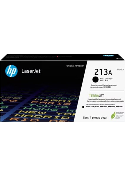 Hp 213A Black Siyah 3.500 Sayfa Toner W2130A
