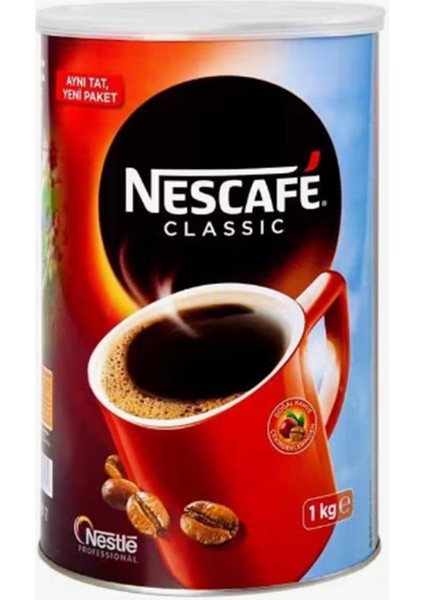 Nestle Nescafe Classıc Teneke 1kg 12392489 12498219 (12584211)