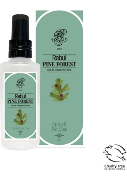 Rebul 125ML Pıne Forest Spreyli Kolonya Pet