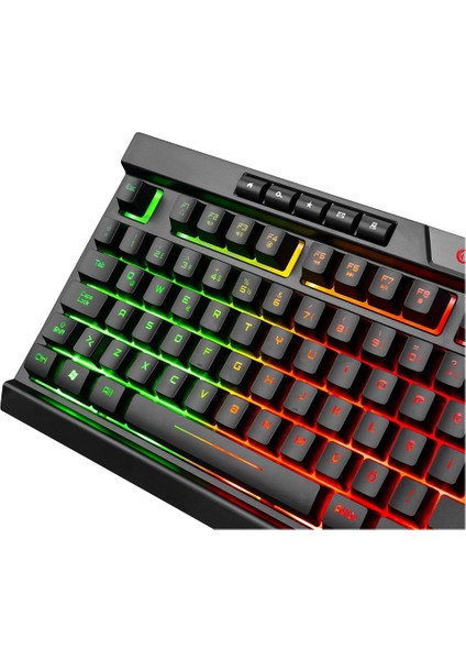 Rampage Bygamex-K2 Rainbow Aydınlatmalı Gaming Oyuncu Klavyesi fiyatları